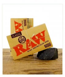 RAW Paper SW DBL Box VE25  100 Blatt 