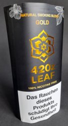 420z Leaf Tabakersatz - GOLD - 20g, nikotinfreies Smoking Herb, 1 Pack 