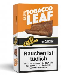 Al Capone Tabak Leaf Wraps GLOW, 10 x 5 LEAFS 