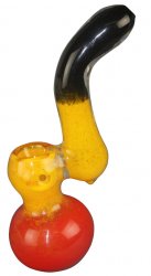 GLASS Colour Pipe-ca.18cm high 