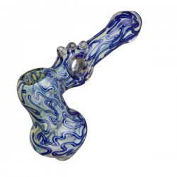 GLASS Colour Pipe-ca.17cm long 