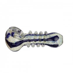Coloured Glass Pipe, handpipe 8.5cm 