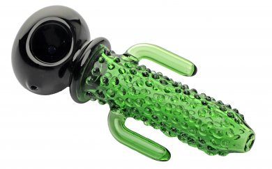 GLAS Handpfeife KAKTUS, ca.13 cm lang 