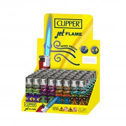 Clipper Jet Flame Dark Mushrooms, VE48 