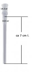 Glass Adapter 14.5-7cm 