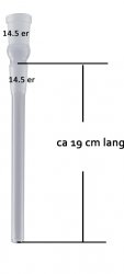 Glass Adapter 14.5-19cm 