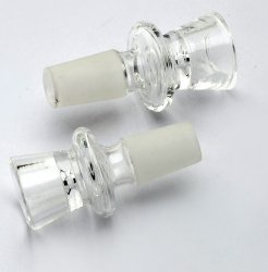 GLAS-Steckkopf,18.8er, großer Flutschkopf, 1 Stück 