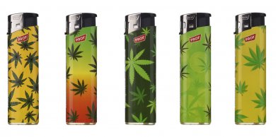 RASTA LEAVES ELECT LIGHTER, VE 50 
