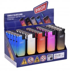 JET Lighter, eloxiertes Metall Gehäuse,  VE25 