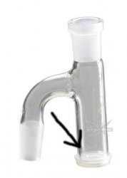 Plastik-Kappe für 14.5er Aschekammer 