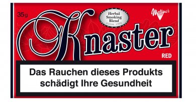 Knaster RED, 35g, Feinschnitt 