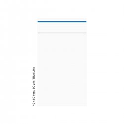 Polybeutel 4 mal 6cm, 90my, BLUE LINE, VE500 