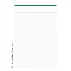 Polybeutel 6 mal 8 cm, 90my, VE500, GREEN LINE 
