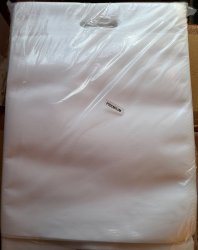 Einkaufsbeutel, weiß, 30 x 40cm, VE100 