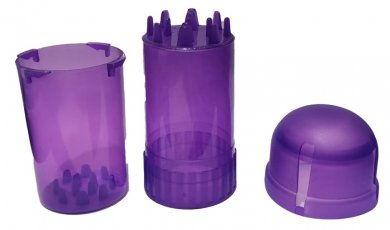 Multi-Grinder, 40mmØ, 3-part, + Stash, 1 pcs. 