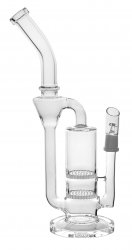 Dab Rig Recycler with Double Honeycomb Discs 