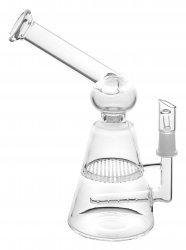 Oil rig with slit diffuser and honeycomb 