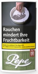 Pepe Virginia Tobacco Rich Green, VE5 (5 Pouches) 