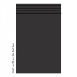 Polybag 6 x 8cm, 90my, BLACK COLOR, 500 Pcs. 