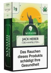 Jack Herer CBD Blüten, 1g, mit Steuermarke 