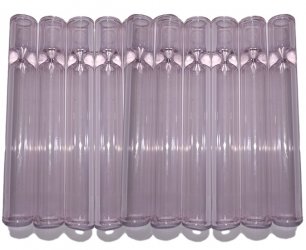 Glass pipe, One-hitter, cigarette pipe solid, 9cm, VE10 