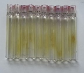 Glass pipe, One-hitter, cigarette pipe solid, 9cm, VE10 