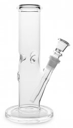 Glas Bong, Zylinder, Ice, 20cm 