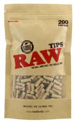 RAW-Pre Rolled Tips-Bag á 200pc. 