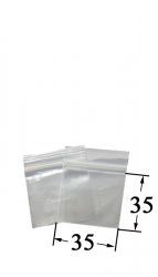 Zip Bag 3.5cm x 3.5cm-100 Pc. 