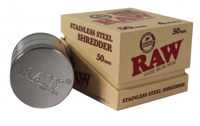 RAW Stainless STEEL-GRINDER, 50mmØ, 4 Part 
