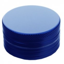 CNC Aluminium Grinder, 2 Parts, 39 mm Ø, Blue 