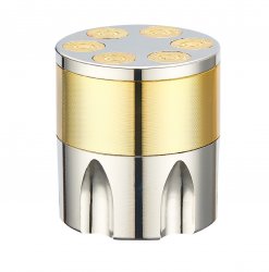 Metal Grinder, BULLET 42mmØ, 3-teilig, Sieb 