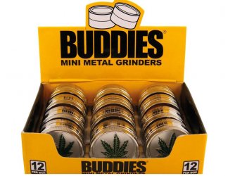 BUDDY Metal Mini Grinder - MIX Display VE 12 