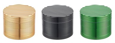 Metall Grinder, 50mmØ, 4-teilig, LINE 