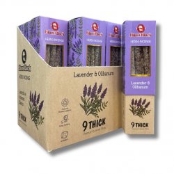 Premium Incense, Zed Black, Lavender & Olibanum 