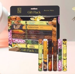Incense, Zed Black, Gift Pack, 6 assorted Packs 