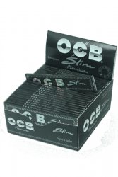 OCB Premium KS Slim, schwarz, VE50, 32 Blatt 