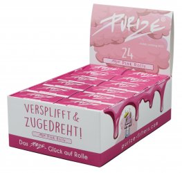 PURIZE KS Slim ROLLS PINK, 24 pcs. 