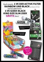 Gizeh ACTIV Filter Slim - ANGEBOT -  