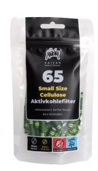 Kailar Cellulose- und Aktivkohlefilter 65er Pack, GRÜN, 5.9 mm Ø 
