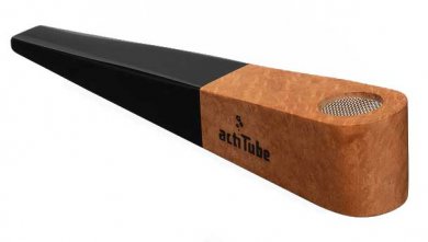 Tune in Pfeife, Bruyère Holz, 11,5 cm lang, Sieb + Filter 