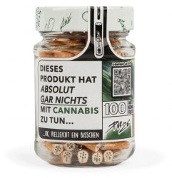 PURIZE Aktivkohlefilter 'SPION', 100 Stück, 5,9 mm Ø, XTRA Slim Size im Glas 