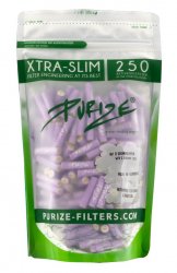 PURIZE Aktivkohlefilter LILA / VIOLET 5.9mmØ, XTRA Slim Size, 250pc. 