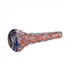 GLASS Colour Pipe-ca.7.5cm long 