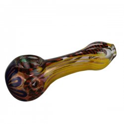 Coloured Glas Pipe ca. 10.5cm 