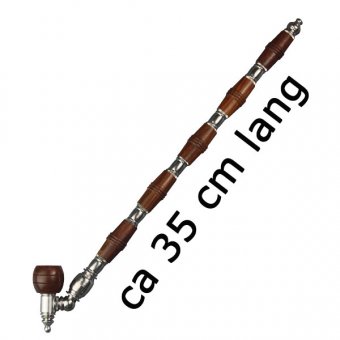 Schräg abgewinkelte Schraubpfeife, Extra lang 35cm 