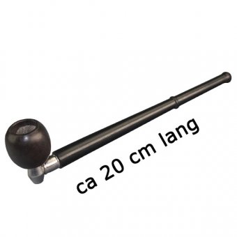 Metal-Wood Black  Pipe-20cm 