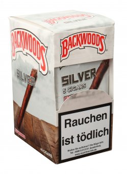 Backwoods SiLVER VE 8 Packs a 5 Cigars 