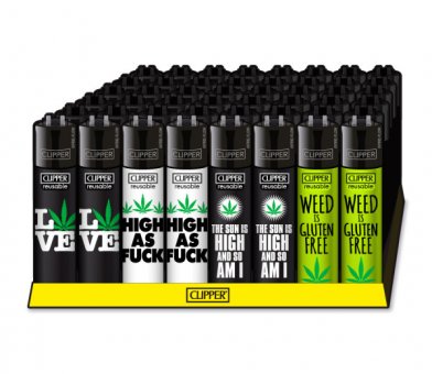 CLIPPER CLASSIC Large Weed Slogan #15, 48pc. 