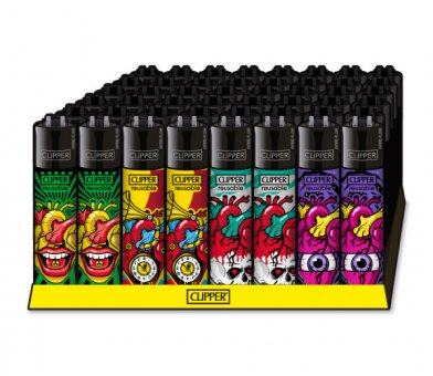 CLIPPER CLASSIC Large Trippy Hearts #2, 48pc. 